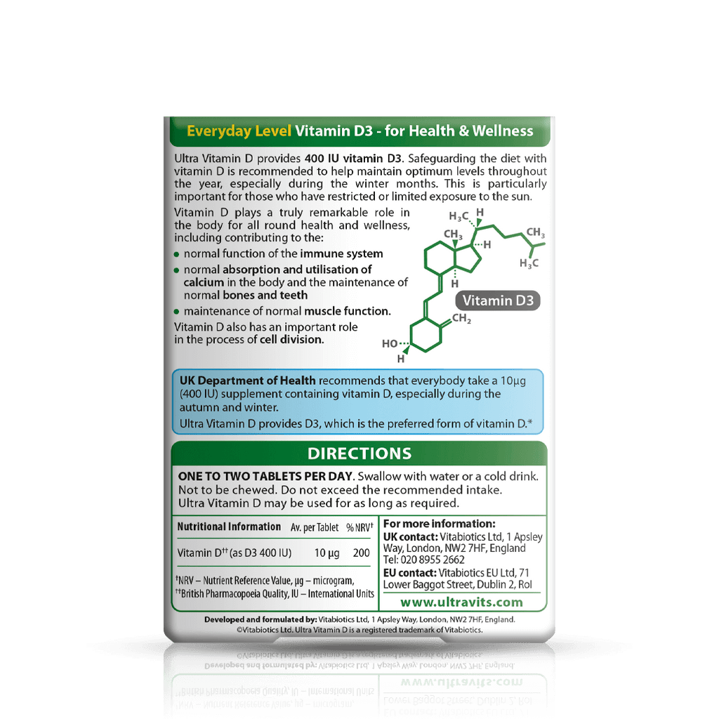 Ultra Vitamin D 400IU